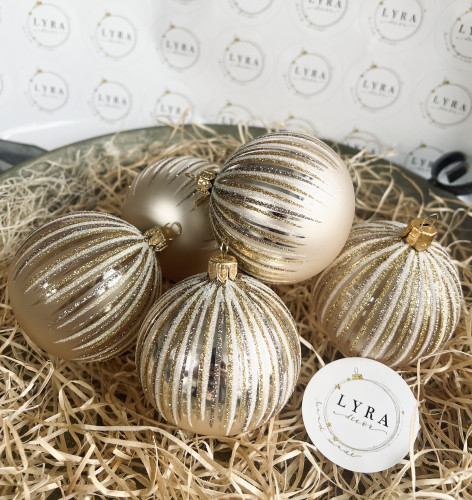 Vánoční paprsky šampaň Vánoční paprsky šampaň